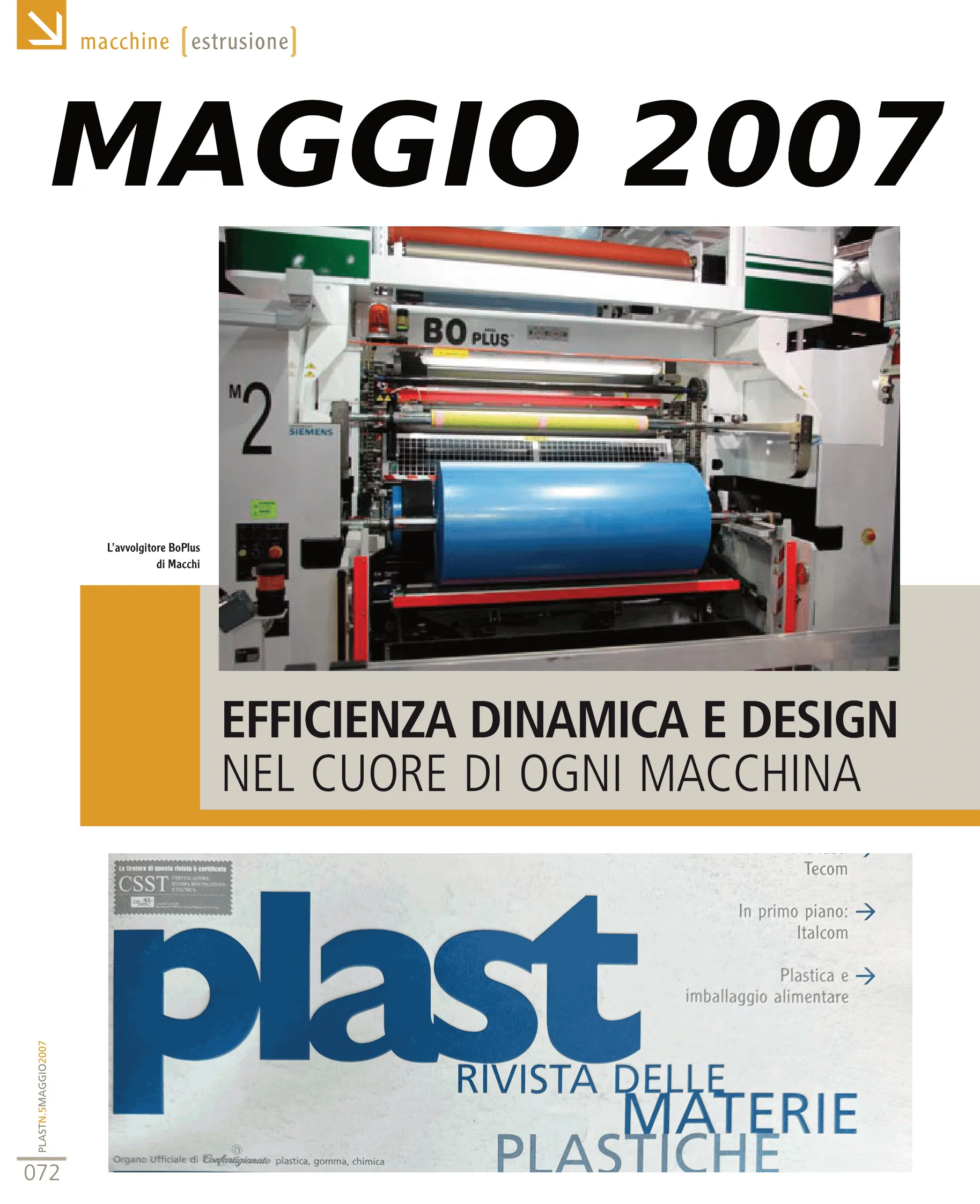 Plast Cover May 2007