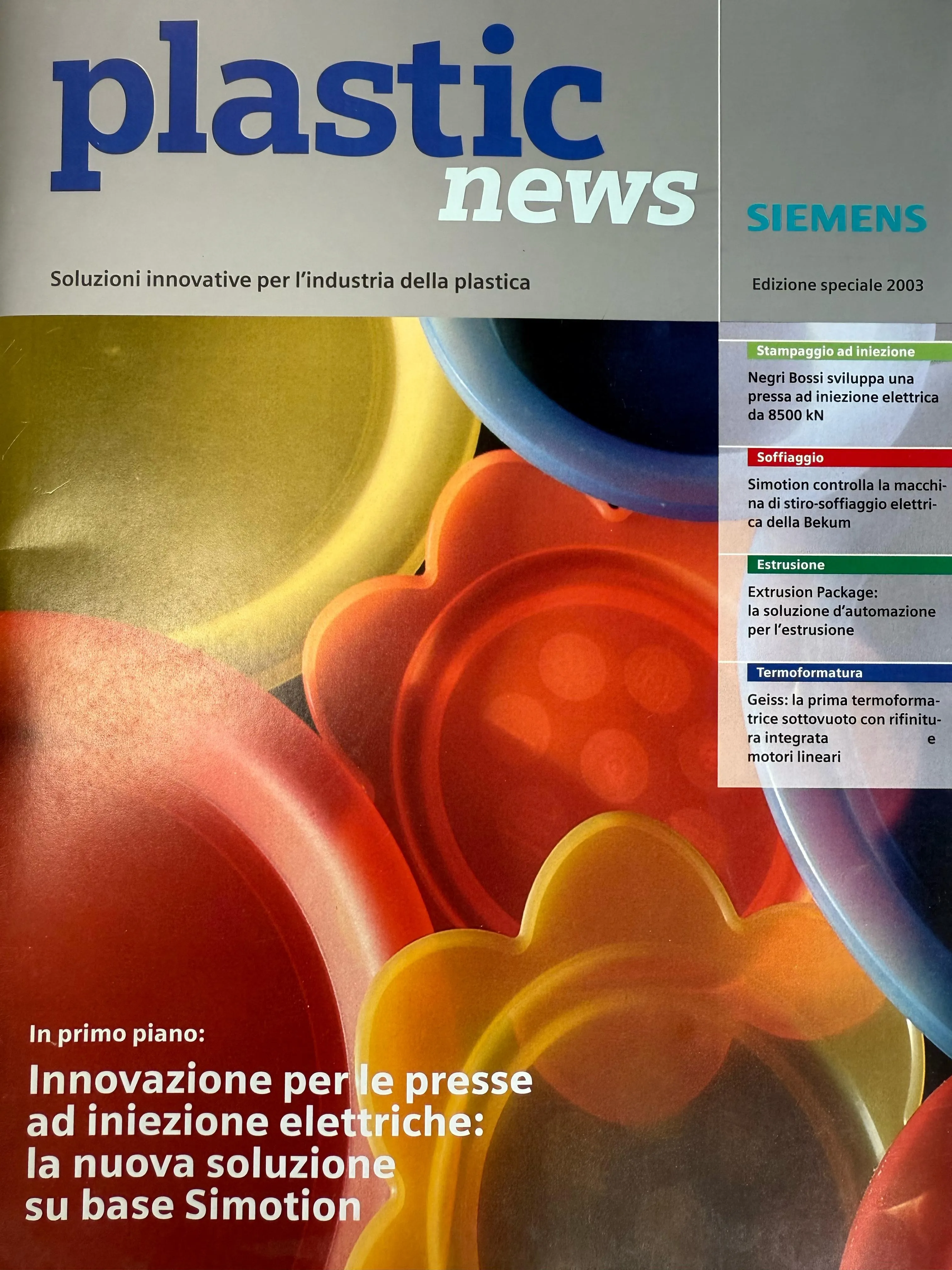 Plastic News 2003 Cover