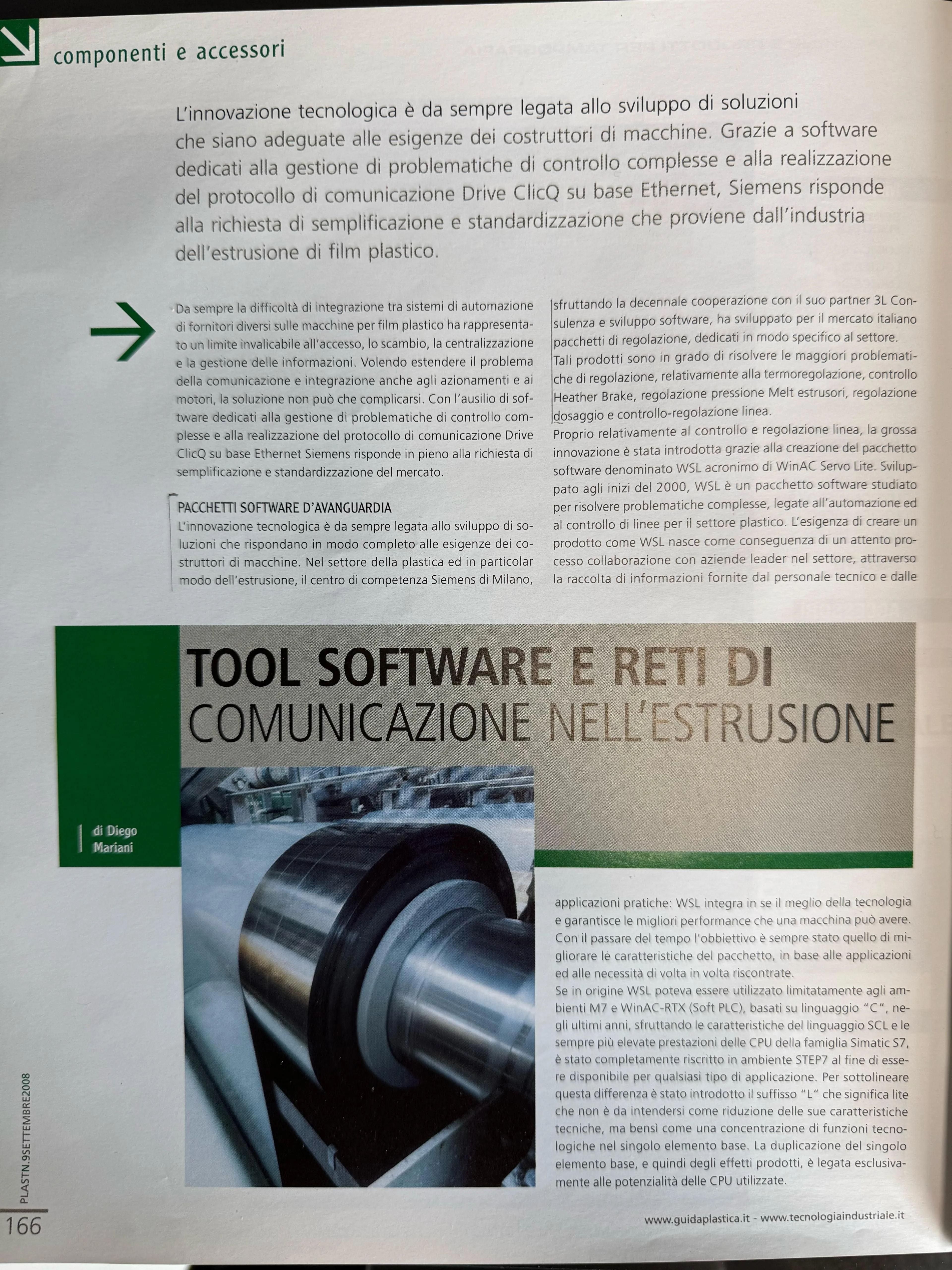 Software Tools and Communication Networks in Extrusion